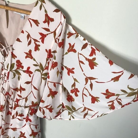 Lovers + Friends Sz S Epiphany romper color palm - Picture 8 of 8